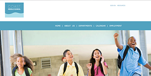 A mock website created in Website Developement at Bellevue University